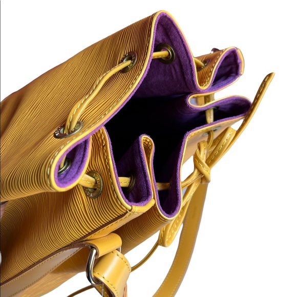 Louis Vuitton large Noe yellow Epi Leather - Picture 6 of 11